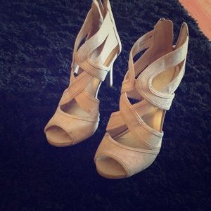 Suade heels